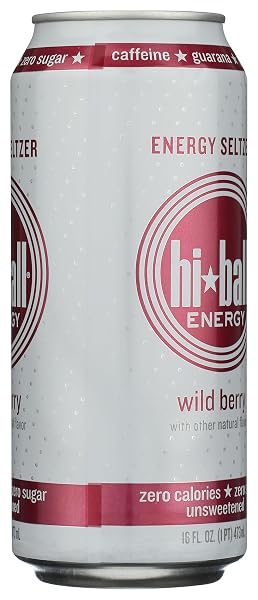 HI-BALL WILD BERRY SPARKLING ENERGY WATER, 16 FL OZ