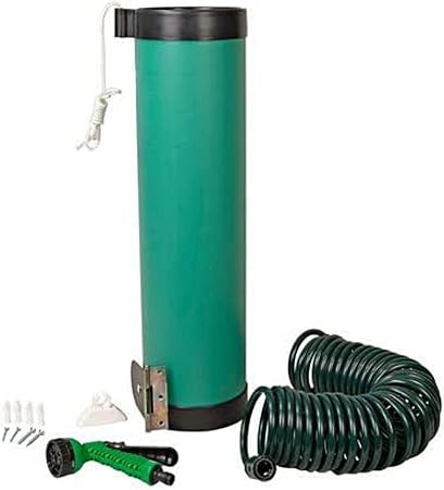 Amazon Com Hose Recoil Garden Holder Safe Coil Set Storage Kit Revolution Worldwide Patent Pending Won T Tangle Not Crinkle Leak Proof Easy Way To Water Your Plants