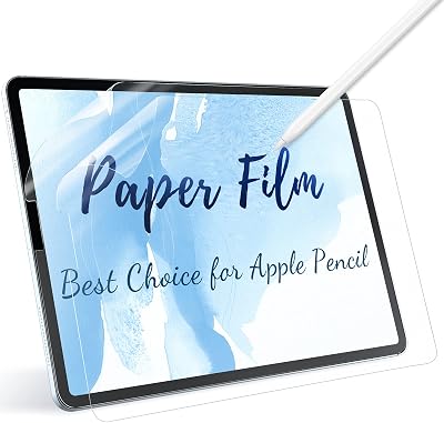 IPROKKO Paper Like Screen Protector for iPad Pro 12.9 2022-2020 2018 2 Pack