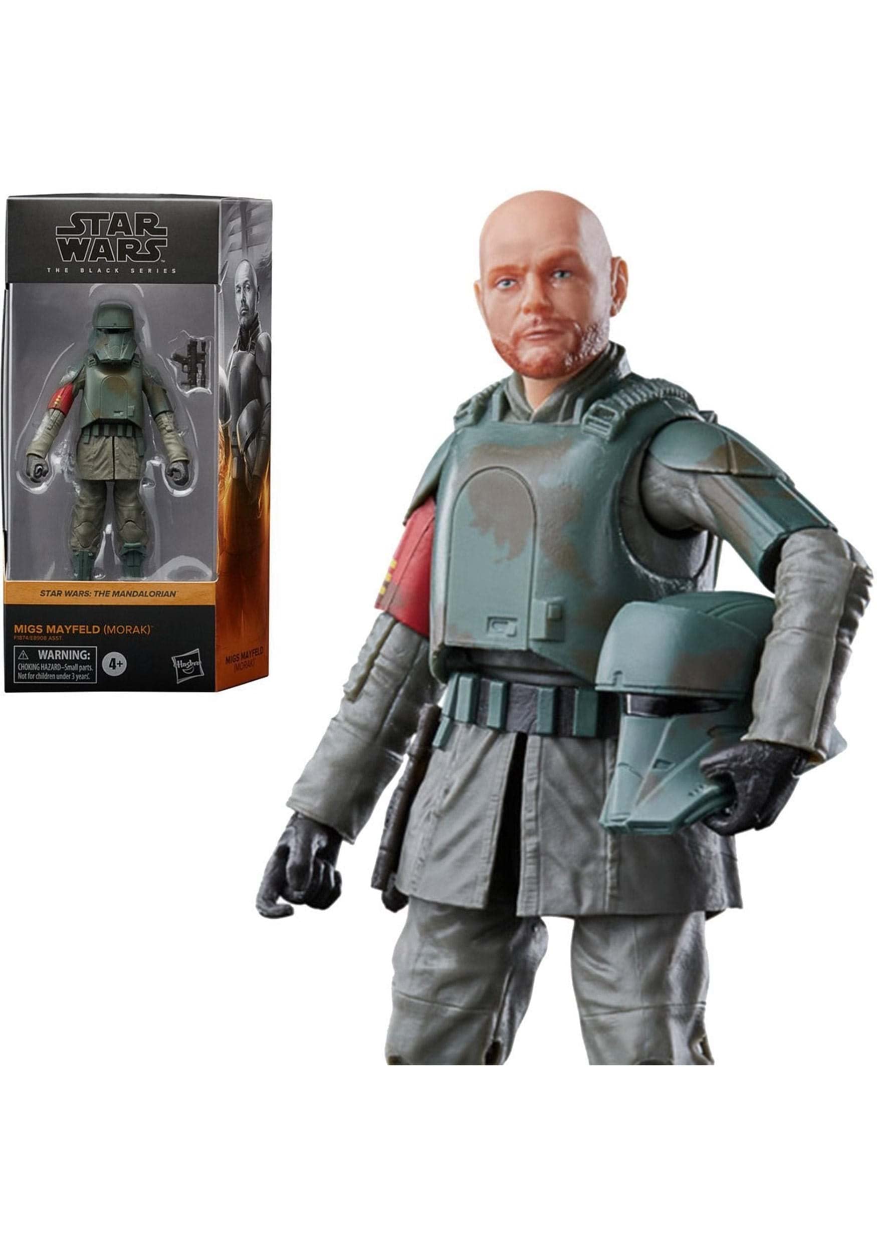 Hasbro Star Wars Wars The Black Series Migs Mayfeld (Morak) Toy 15-cm-Scale Hasbro Star Wars Wars: The Mandalorian Figure, Kids Ages 4 and Up F1874 Multicolor