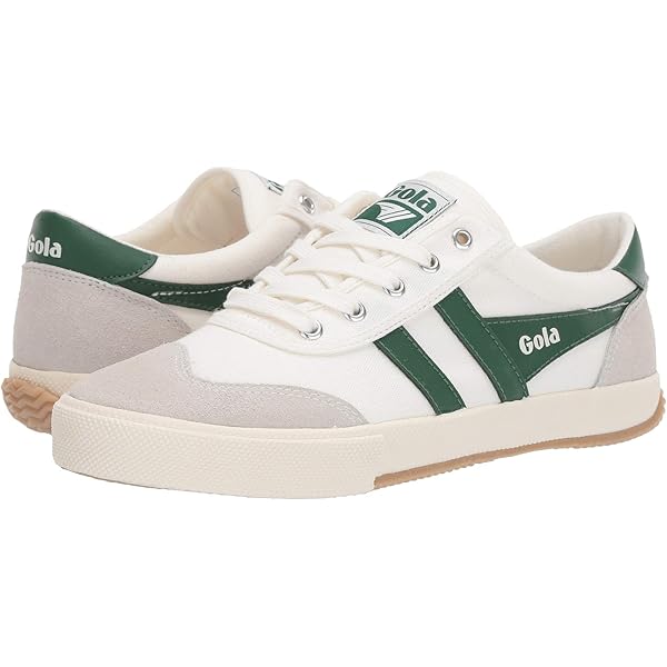 Amazon.com | Gola Mens Badminton Off White/Off White/Evergreen 7 D