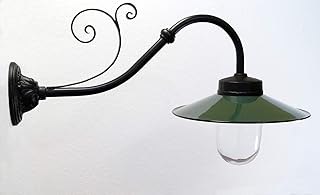 Außenleuchte nach historischem Modell Gartenlampe Hoflampe Außenlampe Landhausstil Modell Saverne dunkelgrün