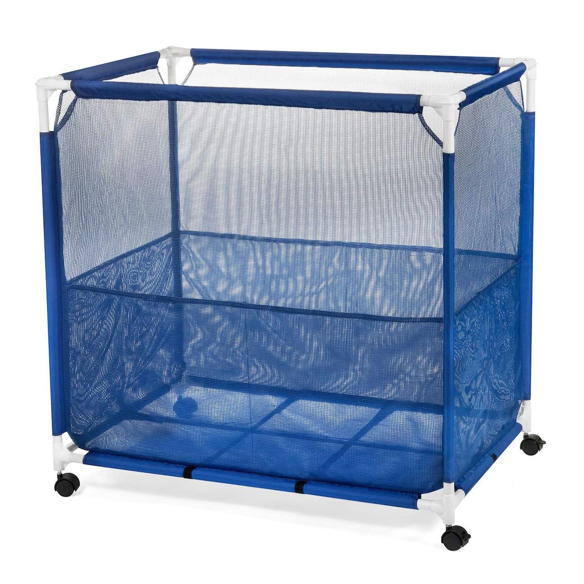 Pool Storage Bin, Pool Toy Storage Cart, Durable UV Resistant Fabric Resists Fading and Cracking, Medium Size 36 x 36 x 24, Bonus Mesh Bag Included
