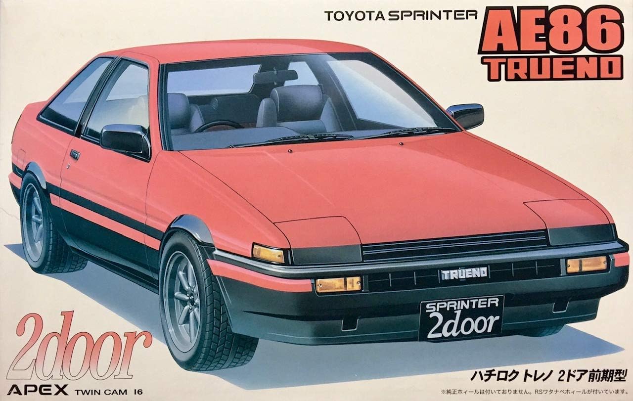 Amazon フジミ 1 24 トヨタ Ae86 スプリンター トレノ 2ドアgt Apex 前期型 ハチロクトレノ プラモデル 通販