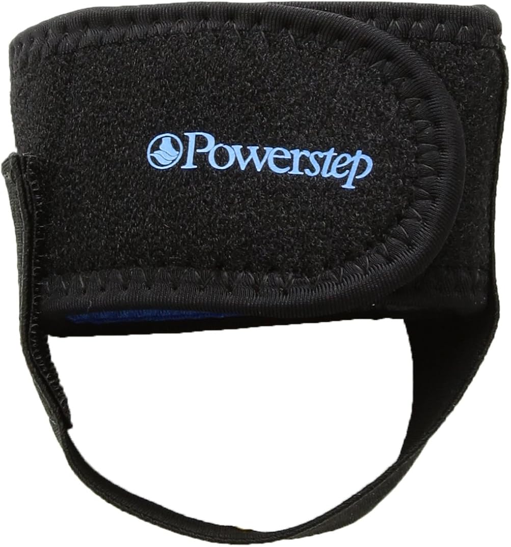 Adjustable Compression Brace with Builtin Gel Pad Powerstep Achilles