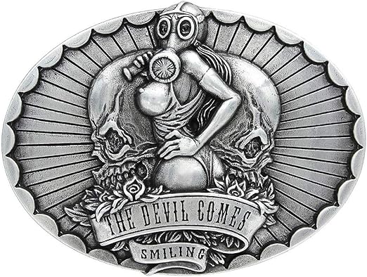 devil belt buckle