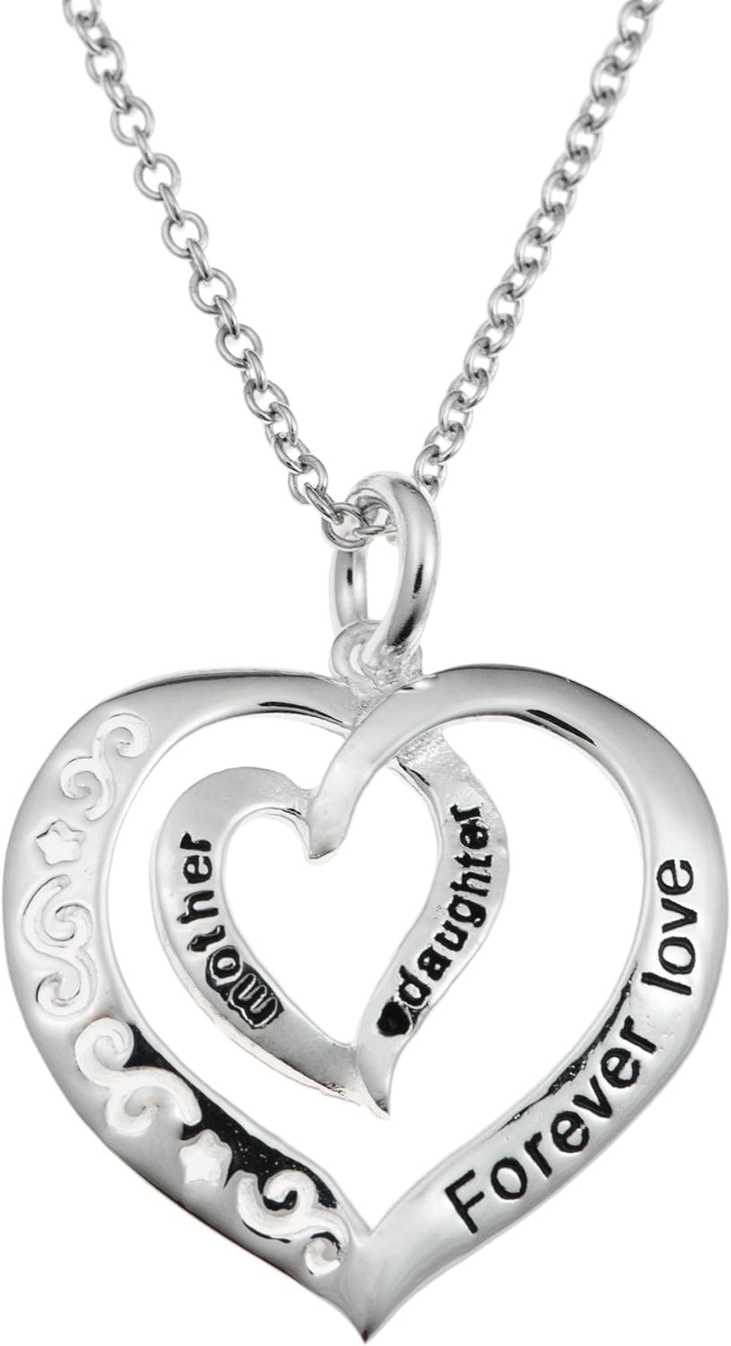 mother and daughter forever necklace
