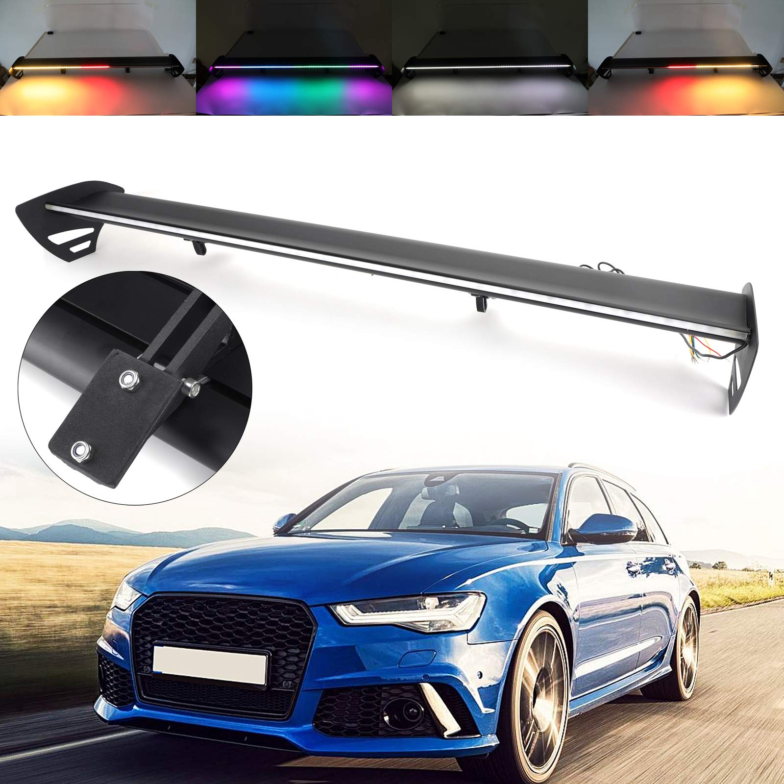 Buy Artudatech Car Rear Wing Spoiler, Universal Hatch Adjustable