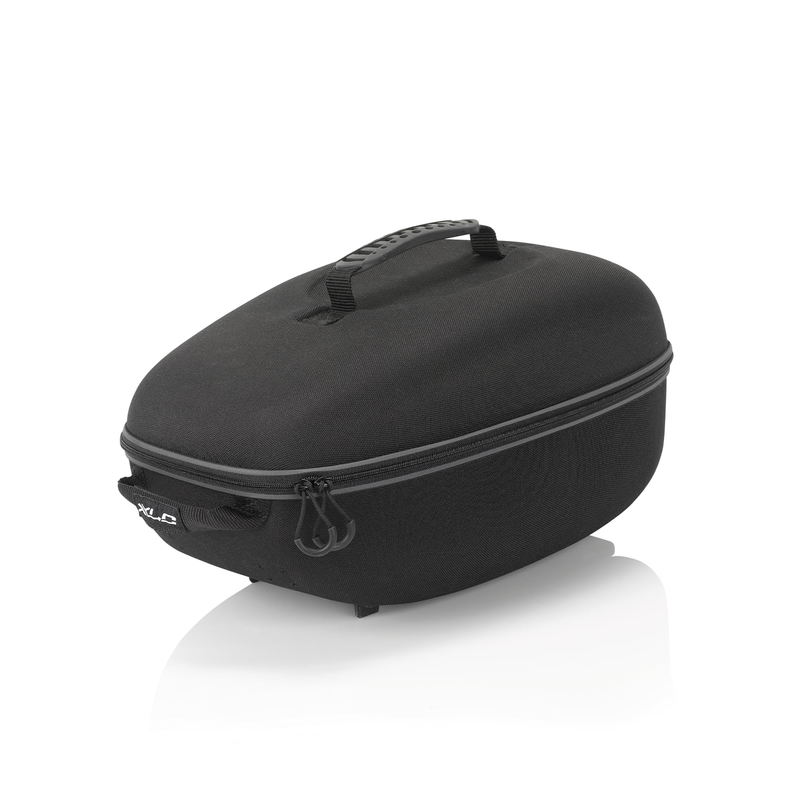 XLC Cargo Box Carry More BA-B06 - Comfortable Luggage Solution for Trekking Tours - Black, 270 x 220 x 420