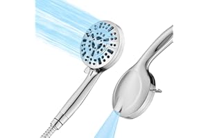Shower Head, 10-Mode High Pressure Shower Head with Handheld, Non-Clogging Nozzles High Flow Hand Held Shower Head, Shower He