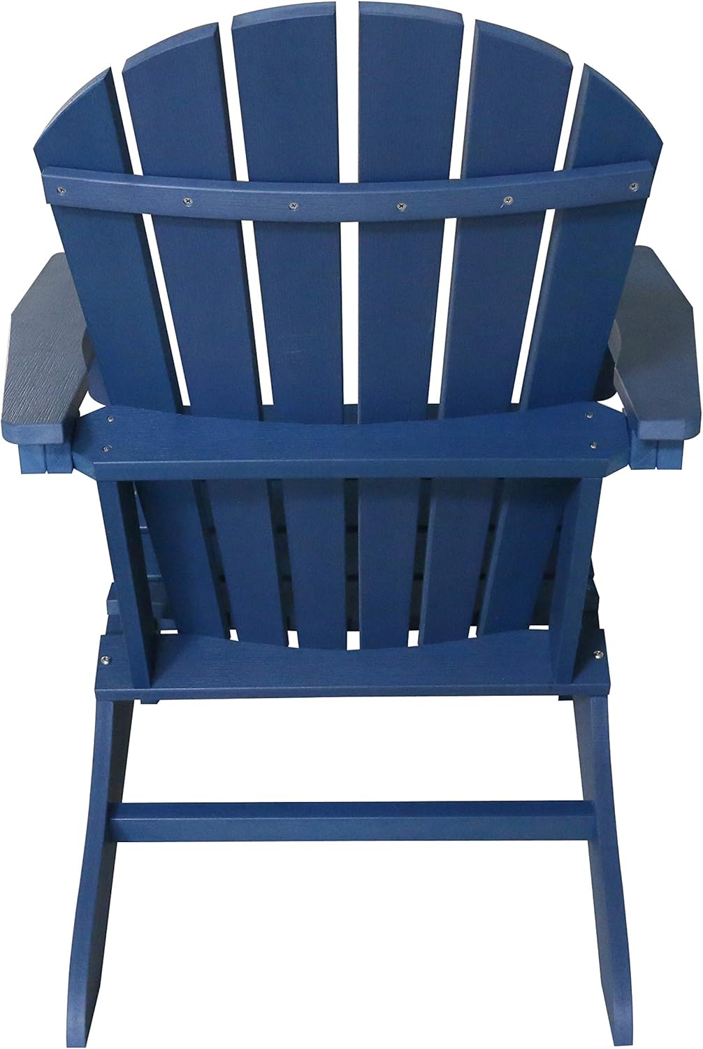 SERWALL Adirondack Chair | Adult-Size, Weather Resistant for Patio Deck Garden, Backyard & Lawn Furniture | Easy Maintenance & Classic Adirondack Chair Design (Blue) : Garden & Outdoor