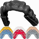 Bulletproof Sports Mouthguard: Worlds Thinnest Most Breathable Mouth Guard! | 3X Stronger for Football MMA Hockey Basketball Rugby Wrestling BJJ Boxing Lacrosse. Adult Youth Men Girls. Braces Option too!