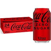 Coca-Cola Zero, 12 fl oz, 24 Pack | Carbonated drink with classic cola flavor