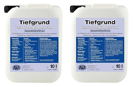 20 L Qualitäts Tiefgrund LF Lösemittelfrei Tiefengrund Universalgrundierung Grundierung gebrauchsfertig