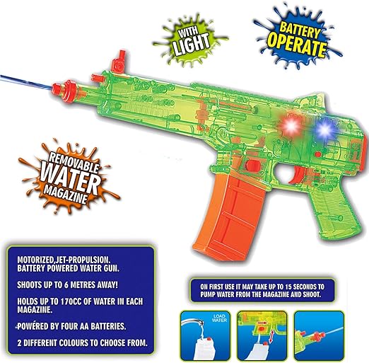 battery powered super soaker