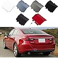 Rear Bumper Tow Hook Cover Towing Eye Cap Fit for Mazda 6 Atenza 2013 2014 2015 2016 2017 GJR9-50-EL1-51 GJR9-50-EK1-51 (Black, Right Passenger Side) Xinpinsai