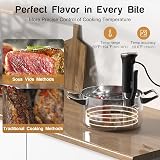 Karinear Sous Vide Machine WIFI 1100W Immersion Circulator Stainless Steel view 6