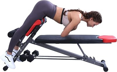 FF Finer Form Multi-Functional Gym Bench – Full Body Adjustable Weight Bench