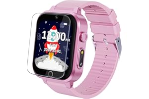 Eastonec Smart Watch for Kids with Dual Cameras Music Player Educational Birthday Gifts Toys for 6 7 8 9 10 11 12 Year Old Girls