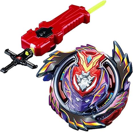 Amazon ベイブレードスピニングトップバーストスプリガンrequiem 0ztバランススターターとランチャーソードランチャー Diy 工具 ガーデン