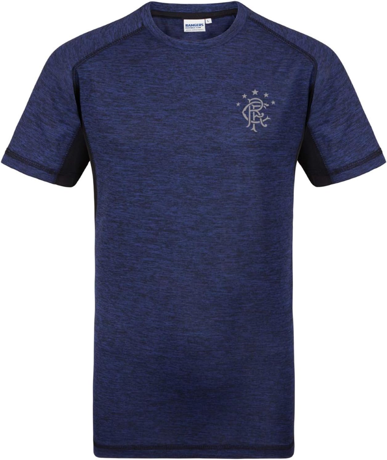 Rangers FC Official Football Gift Mens Poly Training Kit T-Shirt