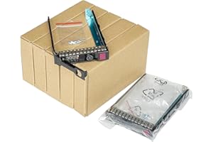 ZhenLoong 10PCS-Pack 651687-001 2.5" inch HDD Tray Caddy Compatible with HP G8 G9 G10 DL120 DL160 DL360 DL380 DL320e DL360p D