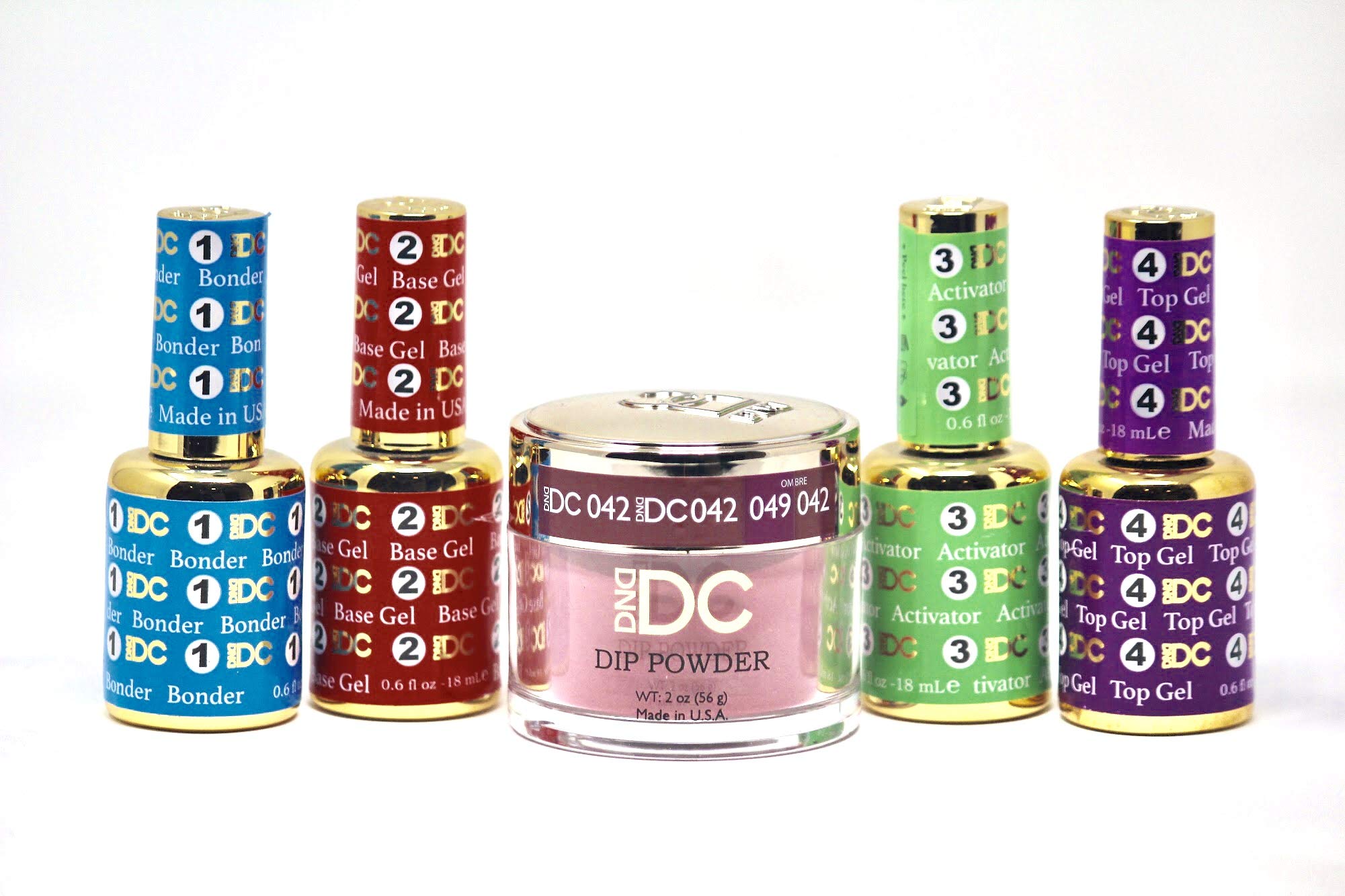 DND DIP POWDER KIT (DC 042 RED CHERRY)