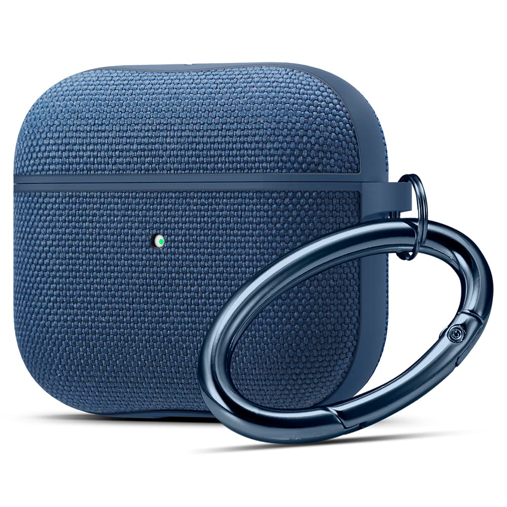 Spigen Urban Fit Compatible with AirPods 3 Case (3rd Generation 2021) [Premium Fabric] - Navy