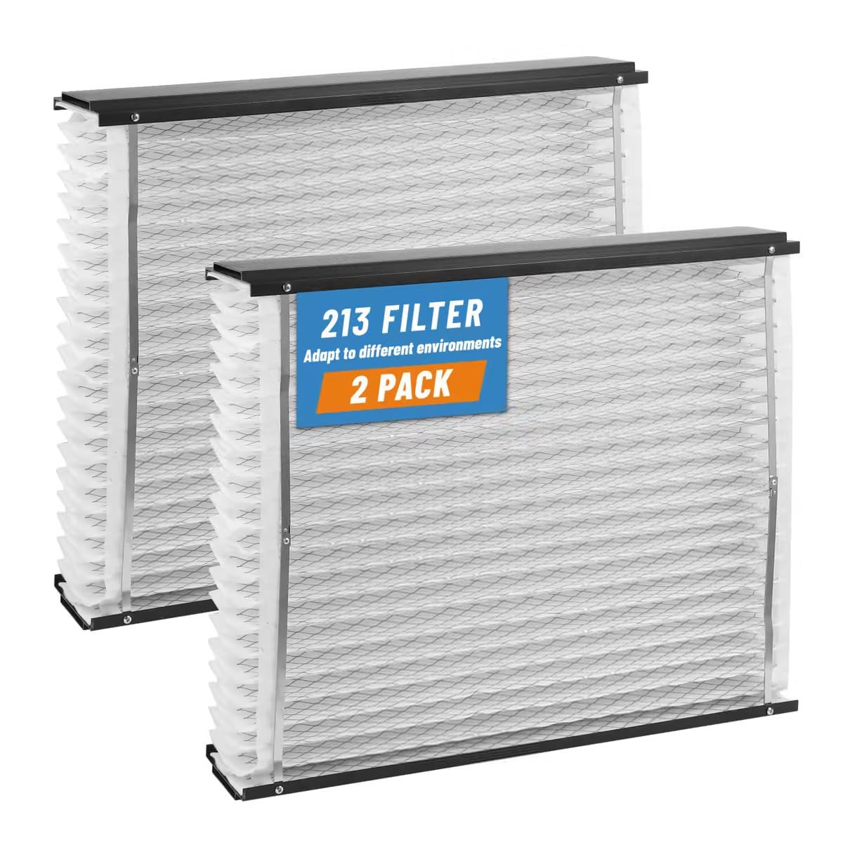 Photo 1 of 2-Pack 213 Replacement Filter, Compatible with Aprilaire 1210, 1620, 2210, 2216, 3210, 4200, 20x25x4 Inches MERV 13 Furnace Air Filter