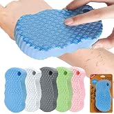 Magic Exfoliating Body Scrubber,3D Super Soft Exfoliating Bath Sponge,Removes Dead Skin and Impurities from Body-Skin Friendly and Reusable for Adults Children