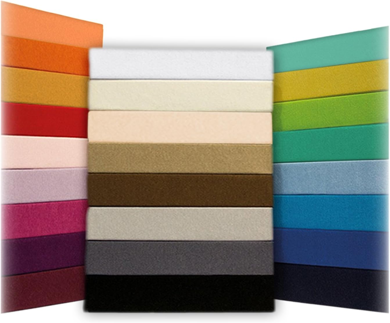 Jersey Fitted Sheet All Colours & Sizes 100% Cotton, 100 % Cotton, grayed jade / mint, 70 x 140 cm Kinderlaken
