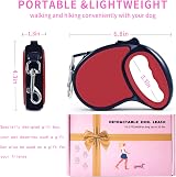 ANCOOLE Retractable Dog Lead 5M 16ft Extendable 360° Tangle-Free Nylon Tape view 2
