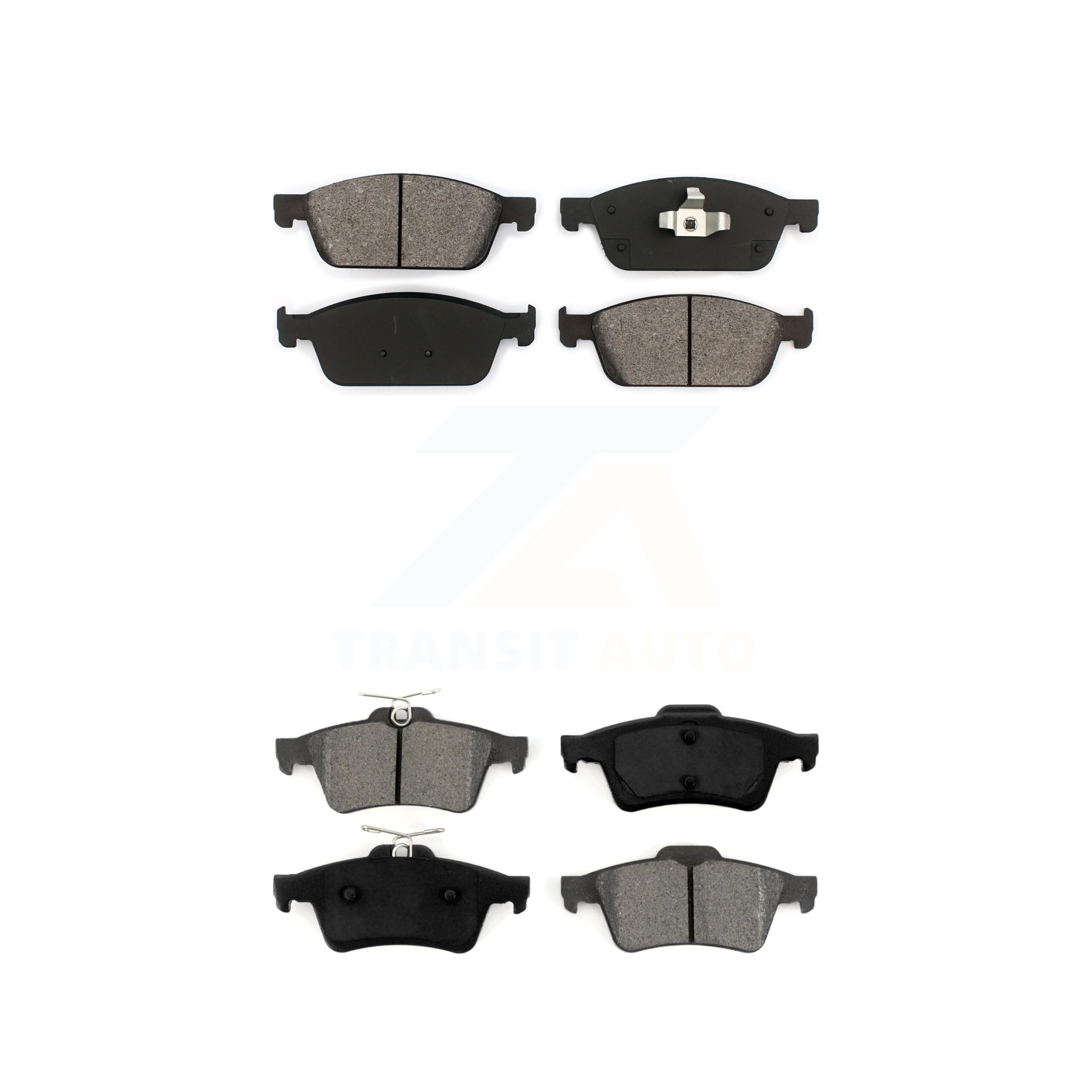 SIM Front Rear Semi-Metallic Brake Pads Kit