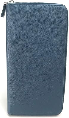Amazon プラダ Prada 2ml2 オーガナイザー トラベルケース サフィアーノ 長財布 小銭入れあり レザー メンズ 中古 メンズバッグ 財布