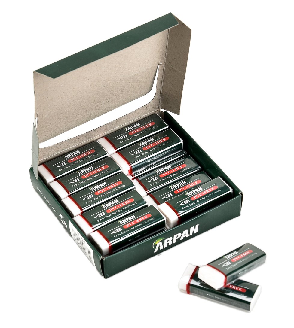 Buy Arpan Premium Quality Long Lasting PVC Pencil Eraser Rubbers for