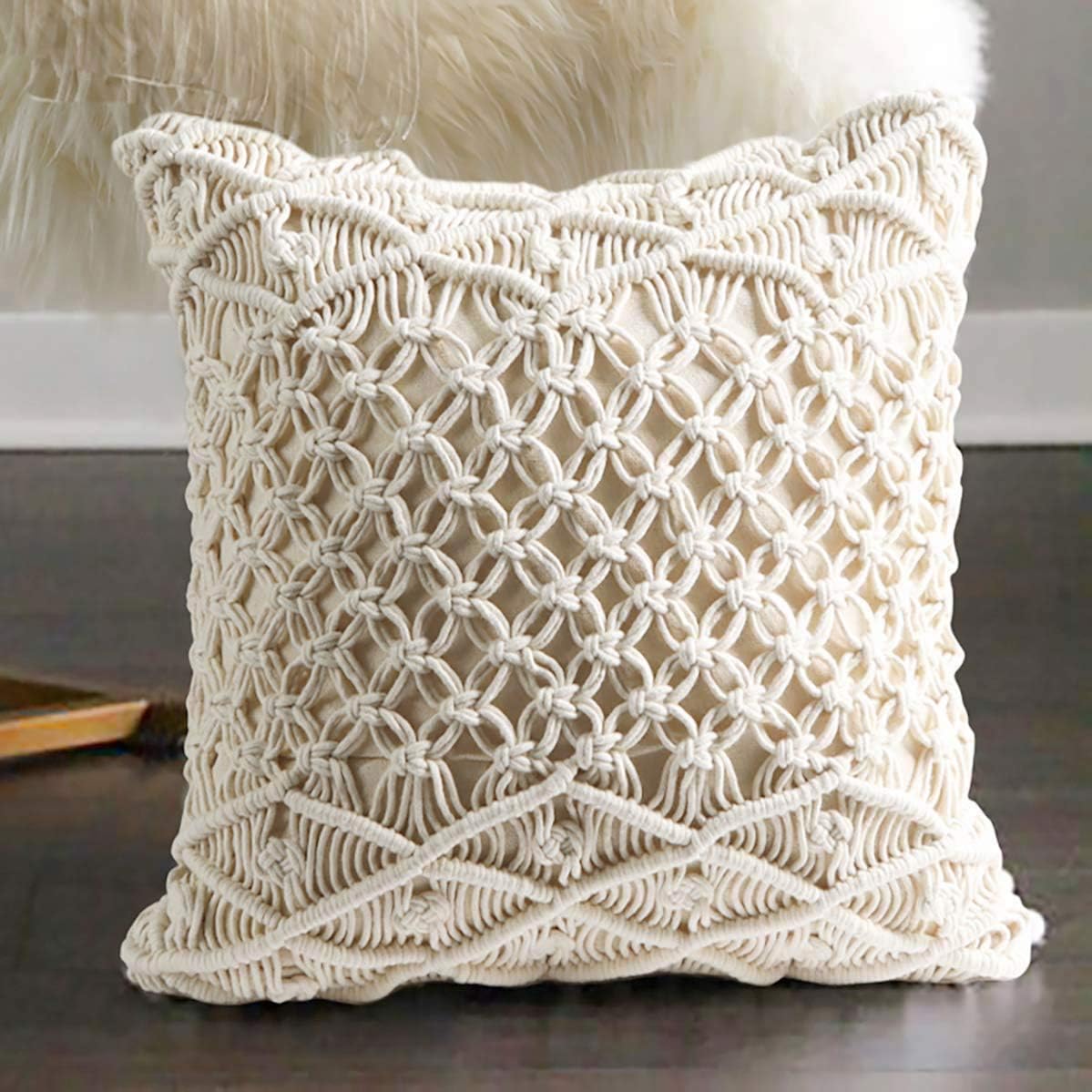 target macrame pillow