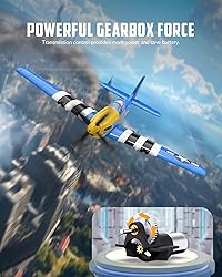 VOLANTEXRC RC Plane 4 Channel P51D Mustang Remote