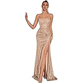 ADYCE Elegant Evening Dress Women Party Long Formal Dress Sequined Strap Ladies Gown Bodycon Floor Length Female Outfits
