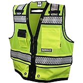 DEWALT DSV521 Class 2 Heavy Duty Surveyor Vest, X-Large