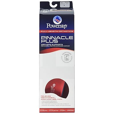 Powerstep Unisex Pinnacle Plus Orthotic Insoles Nigeria Ubuy
