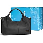 BOSTANTEN Genuine Leather Purses for Women Designer Handbags Crossbody Shoulder Bags Top Handle Satchel with Adjustable Strap