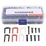 Ldafava Badminton Grommets Set, 1 Box Nylon