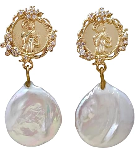 Boucles D'oreilles Argent 925 Avec Perles Grises D'eau Douce - Dangle, Dormeuses - Neuf Avec étiquettes