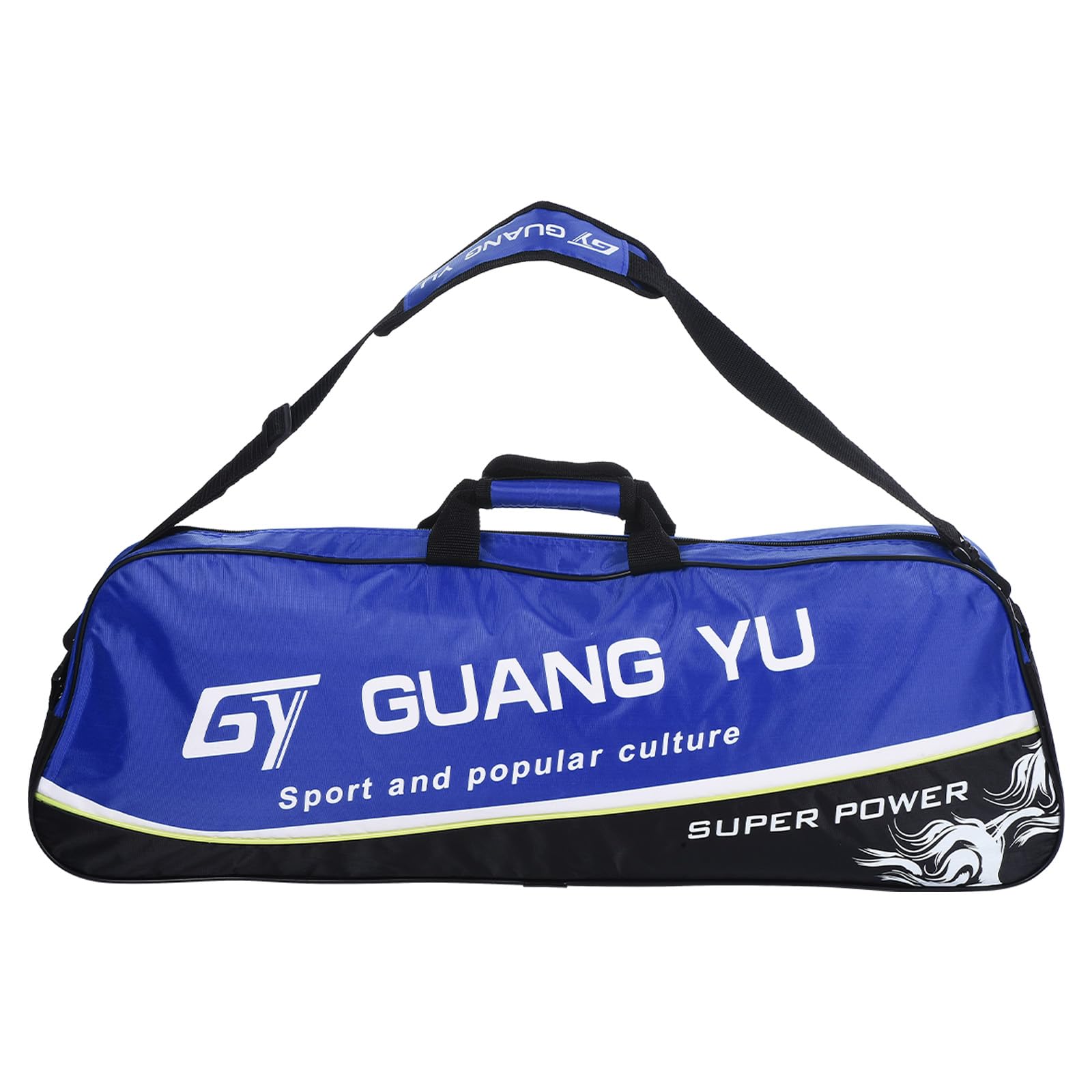M METERXITY Racquet Badminton Bag - Waterproof Large Badminton Bags with Adjustable Shoulder Straps, Apply to Men Women Player (3 Racquet, Blue)