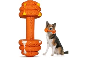 Hswaye Dog Chew Toys for Aggressive Chewers,Food Grade Non-Toxic Dental Pet Toy,Tough Durable Indestructible Dog Toys for Med