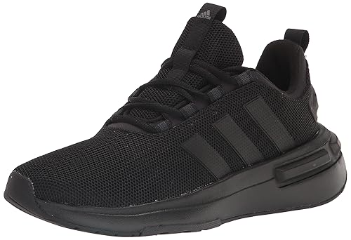adidas Men's Racer TR23 Sneaker, Black/Black/Carbon, 8