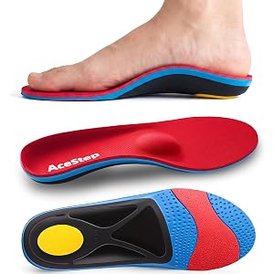 Metatarsalgia Insoles-Shoe Inserts for Morton’s Neuroma, Ball of Foot Pain | Orthotic Arch Support Insoles for Flat Feet, Ove