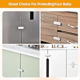OWill 8 Pack Cupboard Locks Child Safety Kitchen Fridge Cabinet Door view 7