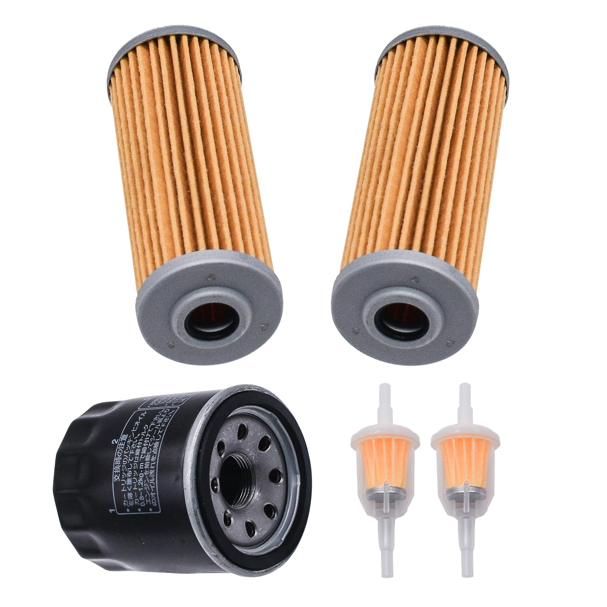 Photo 1 of ?2 Pack?8970713480 Oil Fuel Filter Kits for John Deere 375 655 755 756 770 790 850 855 900 950 1023E 1025R 1026R 1050 1050E 2025R 2026R 2305 2320 Tractor?Replace for CH10479 M801101 MIU804763