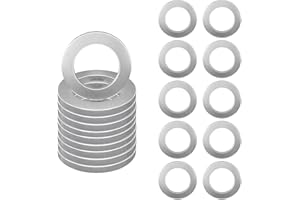 CCHRN 20PCS Oil Drain Plug Gaskets, 90430-12031 M12 Aluminum Crush Washer Sealing Gasket, Universal Seal Ring Replacement for